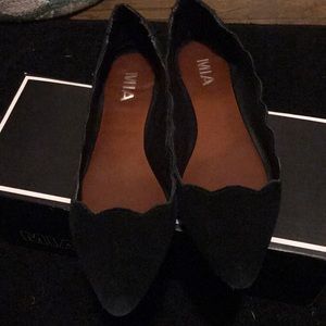 Black Mia flats
